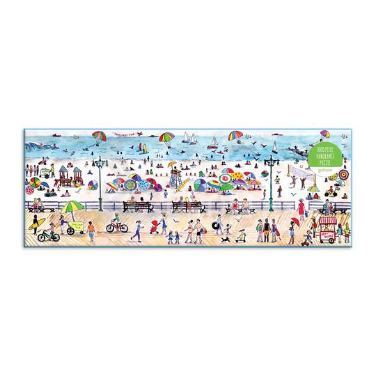 Galison Puzzle Panoráma letní zábava 1000 dílků