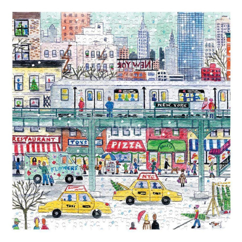Galison Puzzle V newyorském metru 500 dílků