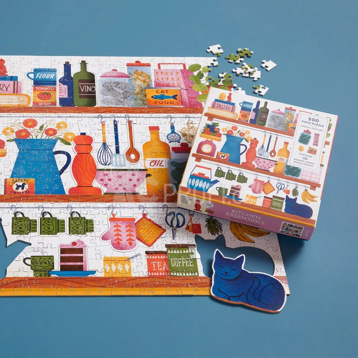 Galison Puzzle Základní kuchyňské potřeby 500 dílků