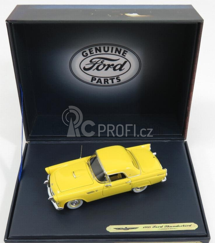 Genuine-ford-parts Ford usa Thunderbird Coupe 1955 1:43 Žlutá