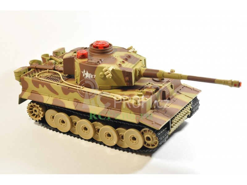 RC German Tiger 1:24 - 27cm - infra střely