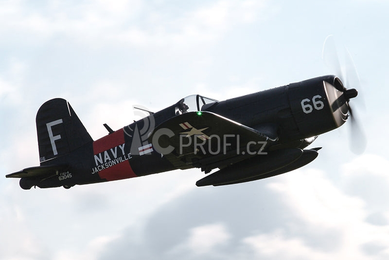 RC letadlo Giant F4UCorsair EPP 1700mm ARF (modrá verze)