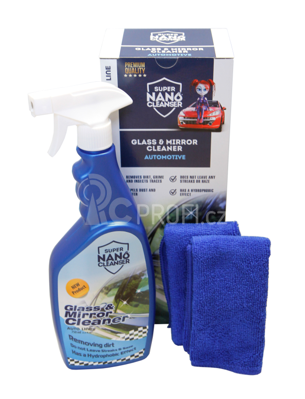 NANOPROTECH GNP Glass & Mirrors Cleaner Automotive 750ml