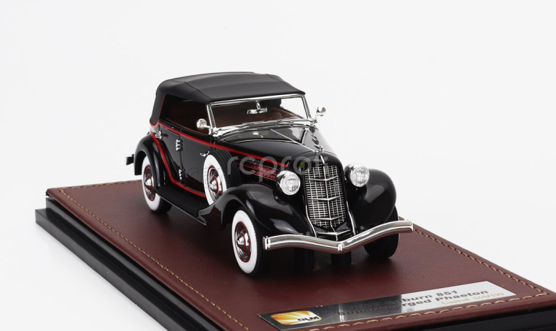 Glm-models Auburn 851 Supercharged Phaeton Cabriolet Closed 1935 1:43 Black