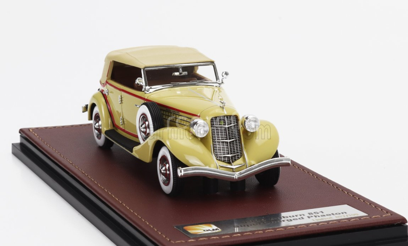 Glm-models Auburn 851 Supercharged Phaeton Cabriolet Closed 1935 1:43 Žlutá