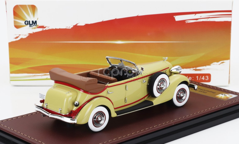 Glm-models Auburn 851 Supercharged Phaeton Cabriolet Open 1935 1:43 Žlutá