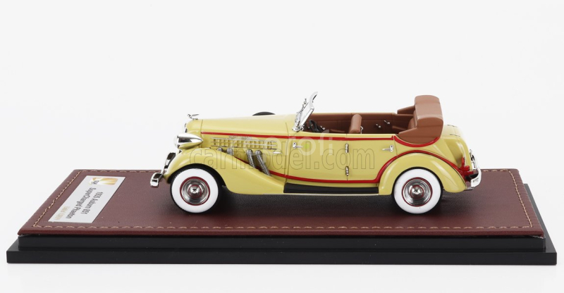 Glm-models Auburn 851 Supercharged Phaeton Cabriolet Open 1935 1:43 Žlutá