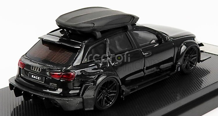 Glm-models Audi A6 Rs6 Avant Race Darwinpro Widebody 2017 1:64 Black