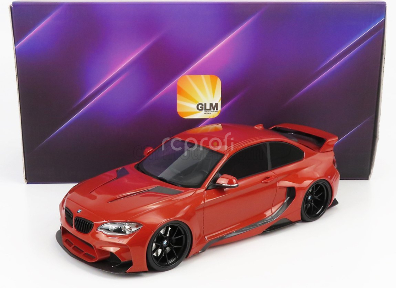Glm-models BMW 2-series M235i Darwinpro Mtc Black Sails Widebody 2015 1:18 Valencijský Pomeranč