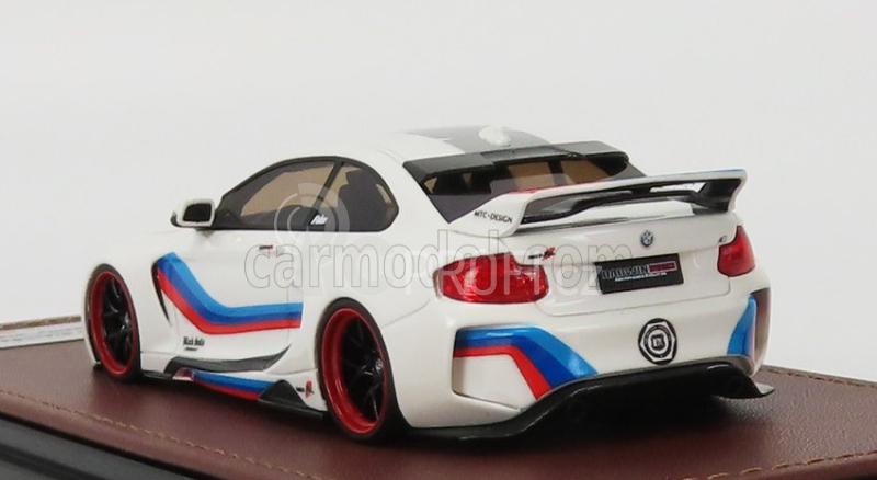 Glm-models BMW 2-series M235i Darwinpro Mtc Black Sails Widebody 2015 1:43 Bílá Modrá Červená