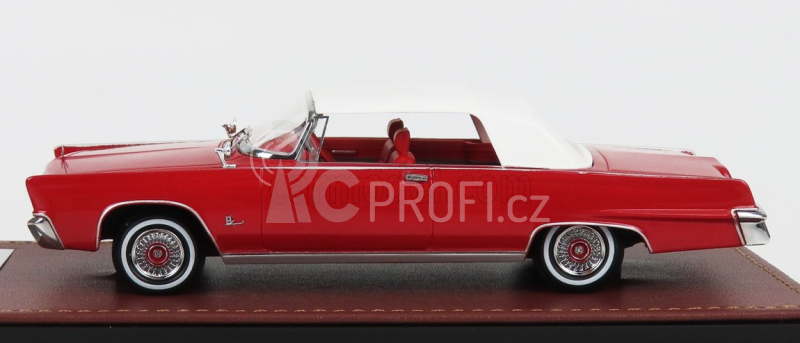 Glm-models Imperial Crown Convertible Soft-top Closed 1964 1:43 Červená Bílá