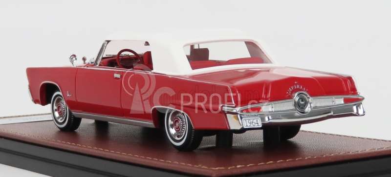 Glm-models Imperial Crown Convertible Soft-top Closed 1964 1:43 Červená Bílá