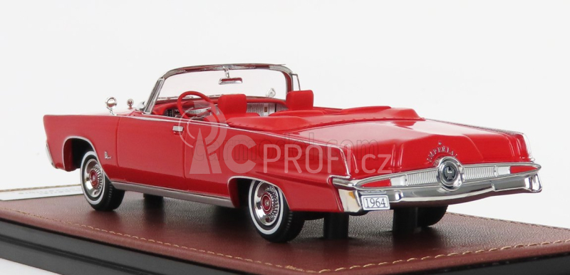 Glm-models Imperial Crown Convertible Soft-top Open 1964 1:43 Red