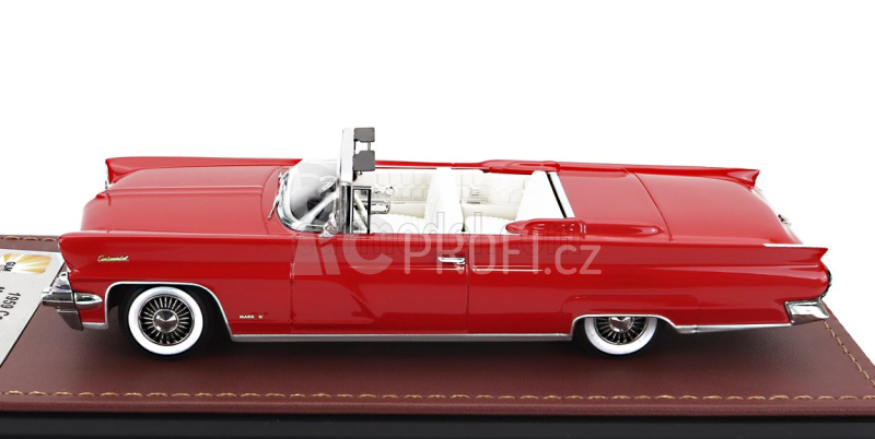 Glm-models Lincoln Continental Mark Iv Cabriolet Open 1959 1:43 Bolero Red