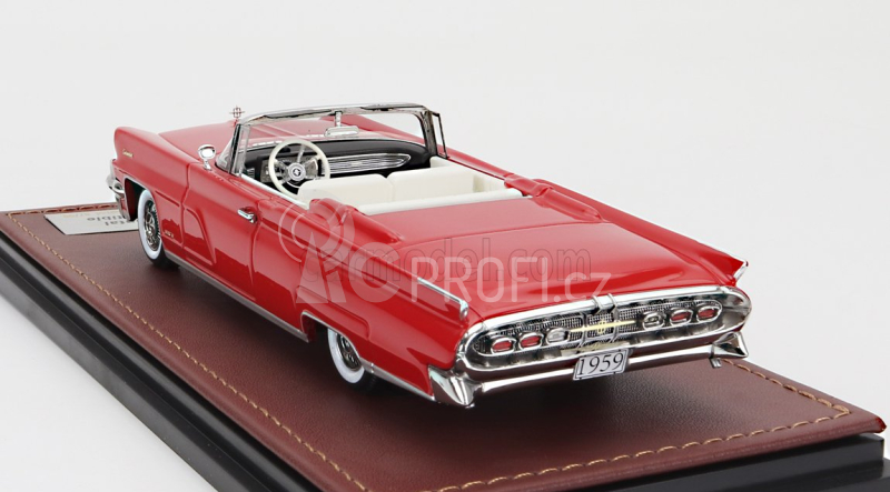 Glm-models Lincoln Continental Mark Iv Cabriolet Open 1959 1:43 Bolero Red