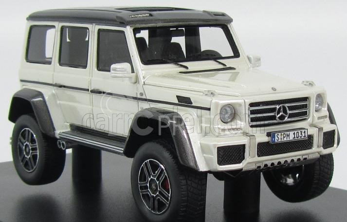 Glm-models Mercedes benz G-class G500 4x4 2015 1:43 Bílá