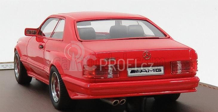 Glm-models Mercedes benz S-class 560sec 6.0 Amg (c126) Coupe 1984 1:43 Red