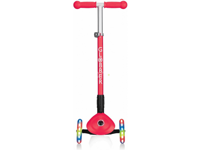 Globber - Koloběžka Primo Foldable Lights Red