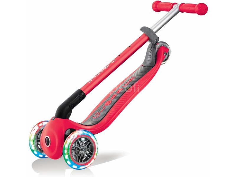 Globber - Koloběžka Primo Foldable Lights Red