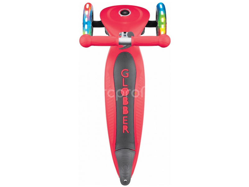 Globber - Koloběžka Primo Foldable Lights Red