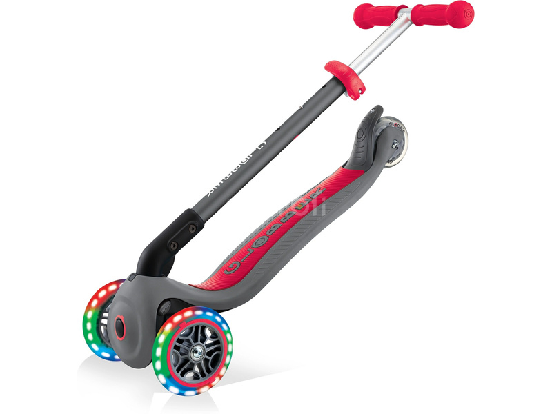 Globber - Koloběžka Primo Foldable Lights Red