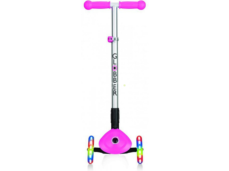 Globber - Koloběžka Primo Foldable Lights Red