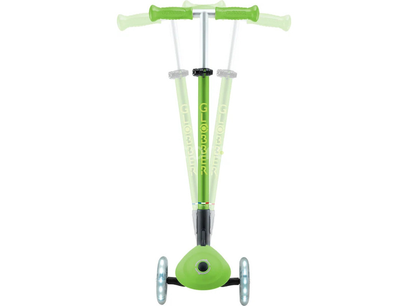 Globber - Koloběžka Primo Plus Lights V2 skládací Blue/Emerald Green
