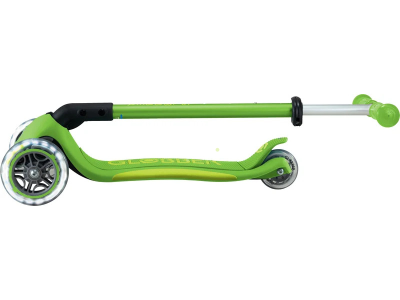 Globber - Koloběžka Primo Plus Lights V2 skládací Blue/Emerald Green