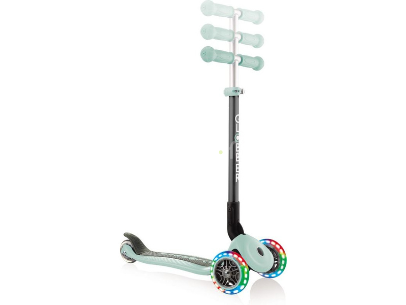 Globber - Koloběžka Primo skládací Lights Pastel Mint