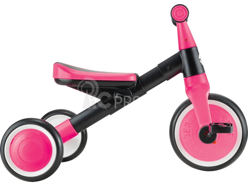 Globber - Tříkolka / odrážedlo Learning Trike Fuchsia pink