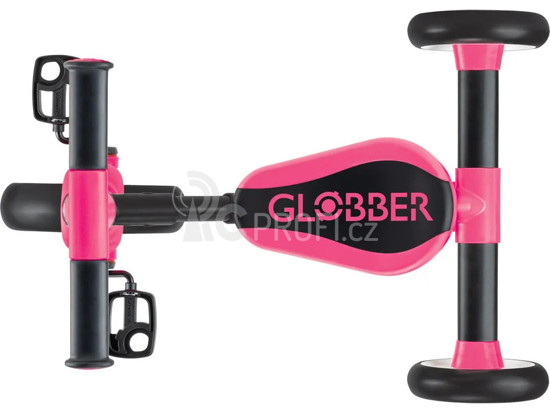 Globber - Tříkolka / odrážedlo Learning Trike Fuchsia pink