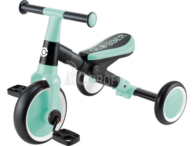 Globber - Tříkolka / odrážedlo Learning Trike Mint