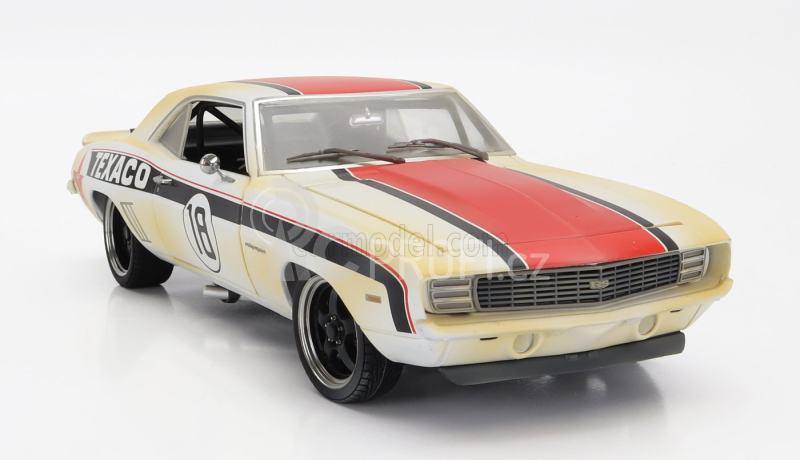 Gmp Chevrolet Camaro Rs Coupe N 18 Texaco Racing 1969 1:18 Bílá Červená Černá