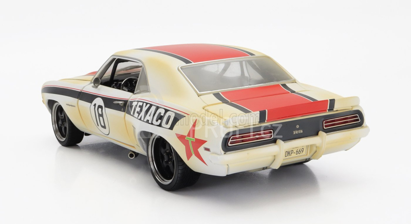 Gmp Chevrolet Camaro Rs Coupe N 18 Texaco Racing 1969 1:18 Bílá Červená Černá