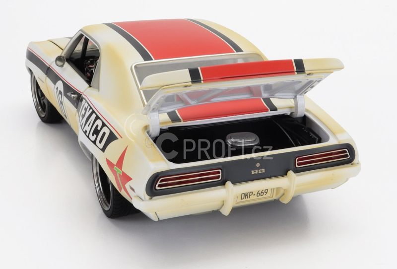 Gmp Chevrolet Camaro Rs Coupe N 18 Texaco Racing 1969 1:18 Bílá Červená Černá