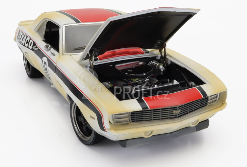 Gmp Chevrolet Camaro Rs Coupe N 18 Texaco Racing 1969 1:18 Bílá Červená Černá