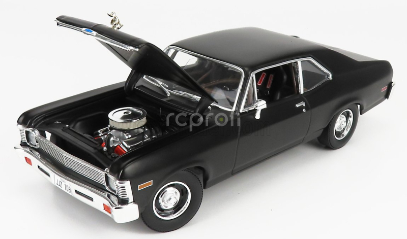 Gmp Chevrolet Nova Coupe 1971 - Death Proof Movie 1:18 Matt Black