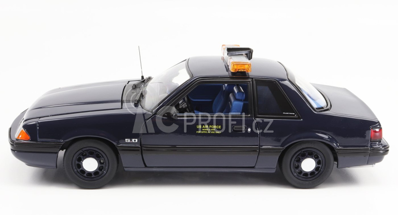Gmp Ford usa Mustang 5.0l Ssp Police Dragon Chaser 1988 1:18 Tmavě Modrá