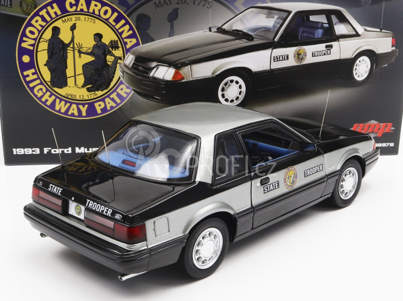 Gmp Ford USA Mustang 5.0l Ssp Policie North Carolina Highway 1993 1:18