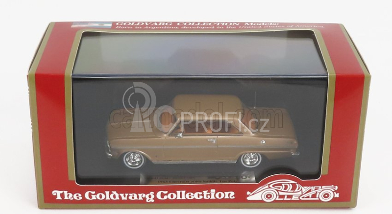 Goldvarg Chevrolet Nova 1963 1:43 Sedlo Tan Poly