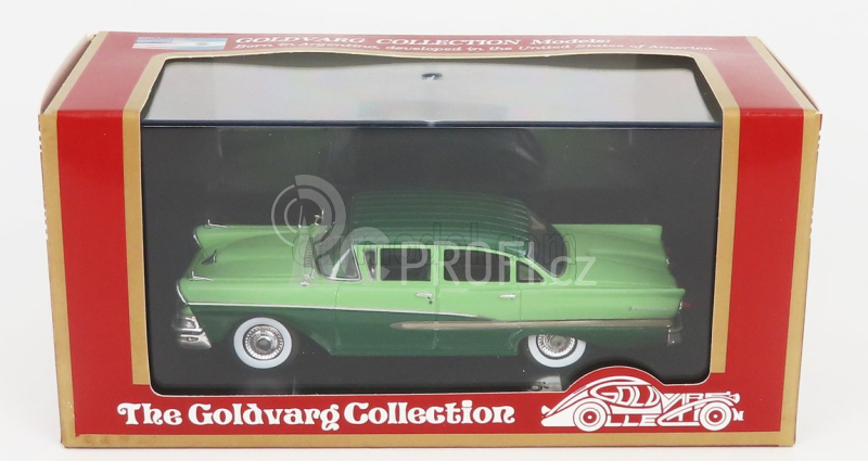 Goldvarg Ford usa 300 Custom 1958 1:43 Zelená Černá