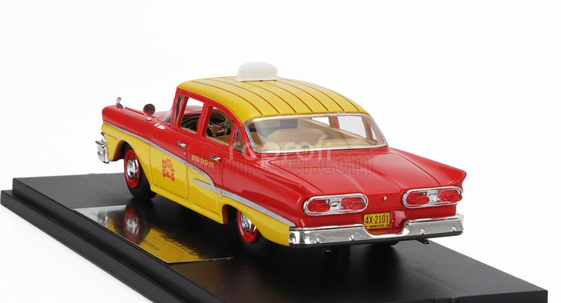 Goldvarg Ford usa Custom 300 Taxi 1958 1:43 Žlutá Červená