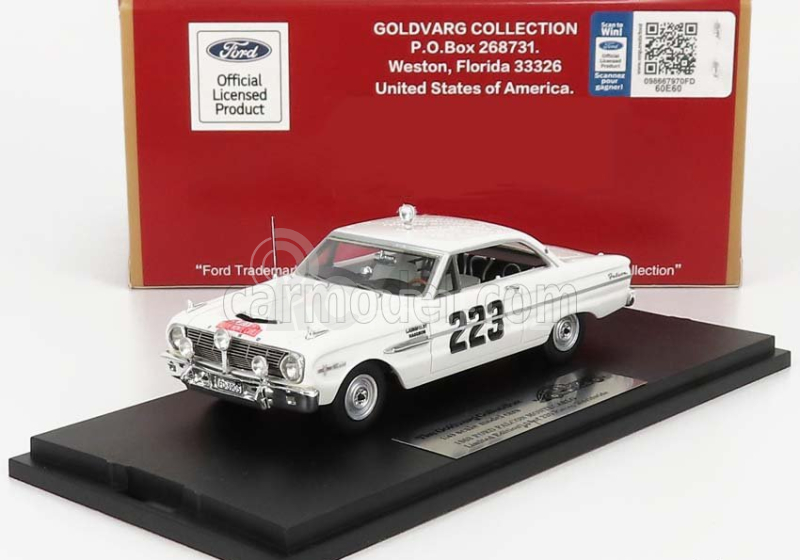 Goldvarg Ford USA Falcon Futura (night Version) N 223 1:43, bílá