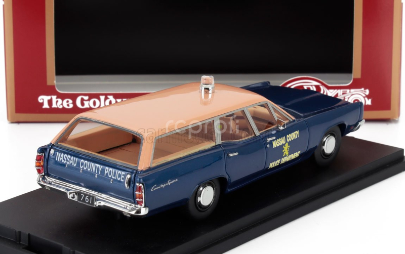 Goldvarg Ford usa Galaxie Sw Station Wagon Nassau County Police 1970 1:43 Modrý Krém