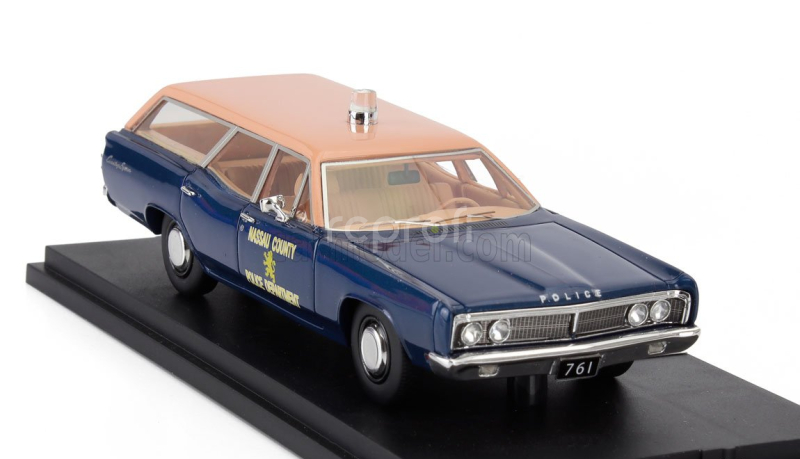 Goldvarg Ford usa Galaxie Sw Station Wagon Nassau County Police 1970 1:43 Modrý Krém