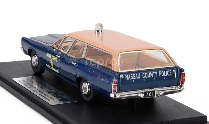 Goldvarg Ford usa Galaxie Sw Station Wagon Nassau County Police 1970 1:43 Modrý Krém