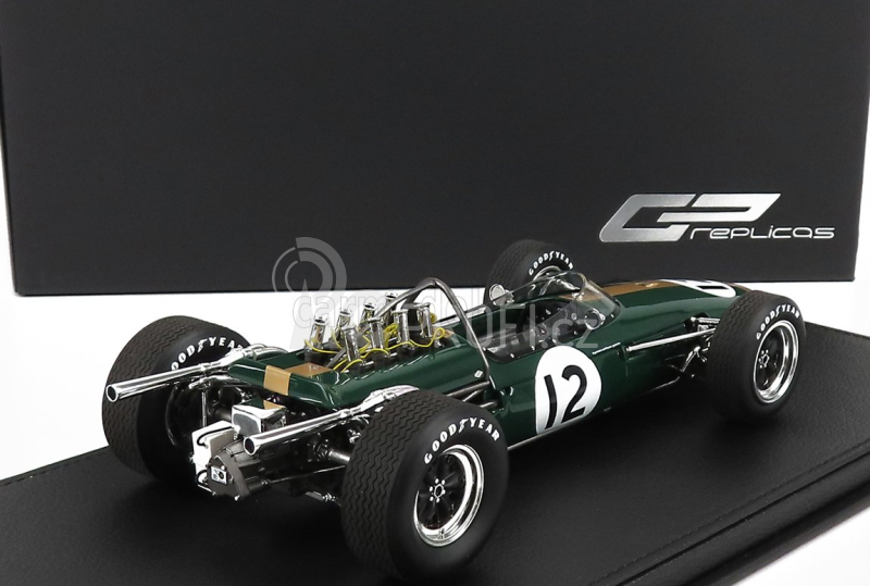 Gp-replicas Brabham F1 Bt19 N 12 Jack Brabham 1:18, tmavě zelená