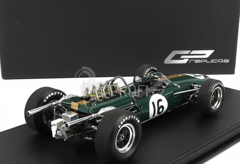 Gp-replicas Brabham F1  Bt19 N 16 Jack Brabham 1:18, tmavě zelená