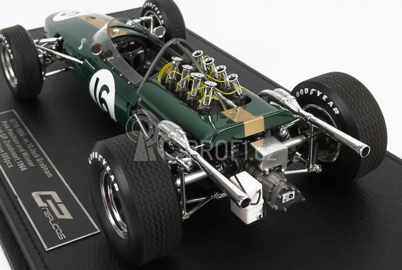 Gp-replicas Brabham F1  Bt19 N 16 Jack Brabham 1:18, tmavě zelená