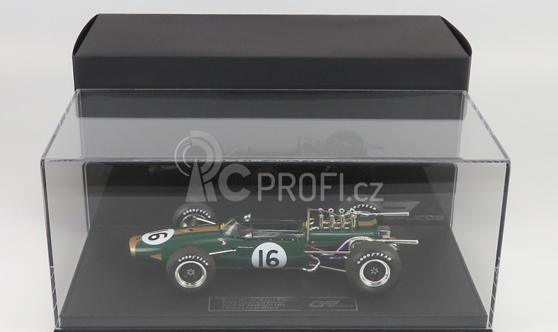 Gp-replicas Brabham F1  Bt19 N 16 Jack Brabham 1:18, tmavě zelená